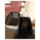 Lot of Storage Totes & Baskets