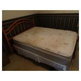 Full Sized Mattress w/ Bed Frame