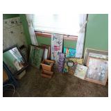 Large Lot of Framed Wall Art & Related