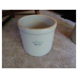 Antique #2 Crown Mark Stoneware Crock