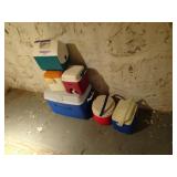 Large Lot of Coolers