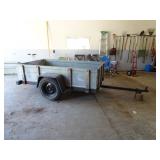 Metal Walled 97"x56" Trailer - 27" Tires/Walls