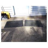 Lot of 2 Outdoor Welcome Mats