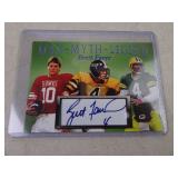 Not Signed Brett Favre Man Myth Legend Card - Not