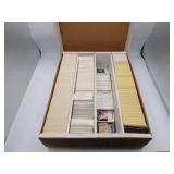 Large Lot of MLB Sports Cards in Divider Box