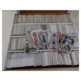 Approx 3200 Football Cards in Box - Many are newer