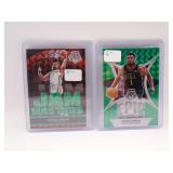 Lot of 2 Zion Williamson Panini Refractor NBA