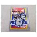 Tom Brady Gold Rookie Gems Card