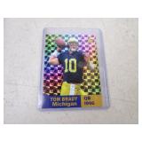 Tom Brady Michigan Rookie Card