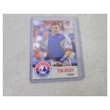Tom Brady MLB Draft Montreal Expos Card