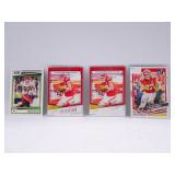 Lot of 4 Panini Travis Kelce Cards