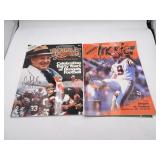 Lot of 2 SIGNED Ickey Woods Cincinnati Bengals