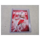 Patrick Mahomes Football Prospects Rookie Card