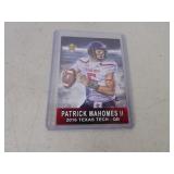Patrick Mahomes Rookie Card