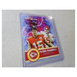 Patrick Mahomes Rookie Gems Card
