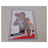 Patrick Mahomes Hot Shot Prospects Rookie Card