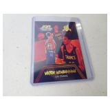 Victor Wembanyama Gold Lightning Rookie Card