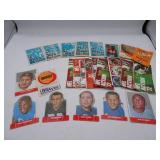 Lot of Vintage NFL Football Cards Game Cards &