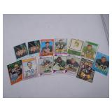 Lot of Vintage Green Bay Packers Players Football