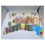 Lot of Vintage Wacky Packages Stickers Poster