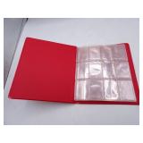 Empty Cracker Jack Ball Players Red Vinyl Flip