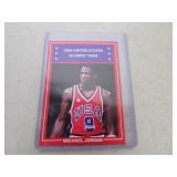 Reprint Michael Jordan 84 Olympics Card