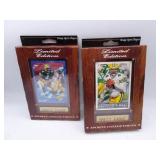 Lot of 2 New Small Brett Favre Card Wall Plaques