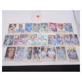 1983 Milwaukee Brewers Fleer MLB Baseball Team