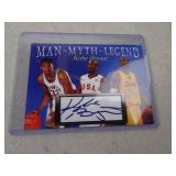 Not Signed Kobe Bryant Man Myth Legend Card - Not
