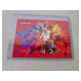 Michael Jordan P Customs Card