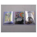 Lot of 3 Green Bay Packers Football Cards -