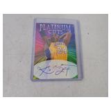 Not Signed Kobe Bryant Platinum Cuts Card - Not