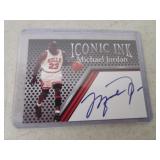 Not Signed Michael Jordan Iconic Ink Card - Not
