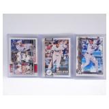 Lot of 3 Shohei Ohtani MLB Baseball Cards