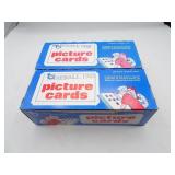 Lot of 2 Topps 1989 Baseball Photo Trading Cards