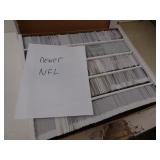 5000ct Box of Newer Football Cards