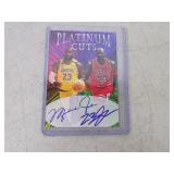 Not Signed Platinum Cuts Michael Jordan Kobe