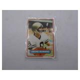 1980 Topps NFL Archie Manning Card - Nice