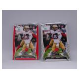 Lot of 2 Leaf 2023 Draft Brock Purdy Rookie Cards