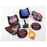 Lot of 50 Misc. Smaller Biker Patches