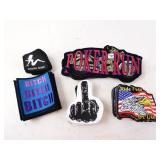 Lot of 50 Misc. Smaller Biker Patches