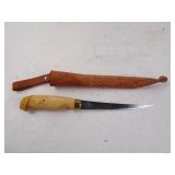 6.5" J. Marttiini Finland Filet Knife in Sheath