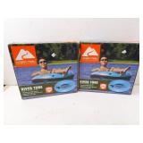 Lot of 2 New Ozark Trail River Tubes in Box