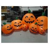 New 7.5ft Wide Jack-O-Lantern Inflatable - Tested