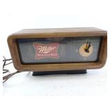 Vintage Miller High Life Electric  Bar Clock  11"