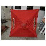 Firehouse Subs Tuuci Commercial Umbrella - Corner