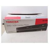 Toshiba VCR/DVD Combo in Box - Missing remote