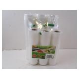 Lot of New Vacuum Sealer Rolls - 8"x20"