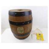 Vintage Fass Frisch German Plastic Cover for Beer