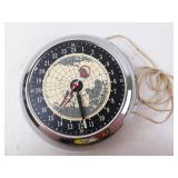 Vintage Mastercrafters Electric World Wall Clock
